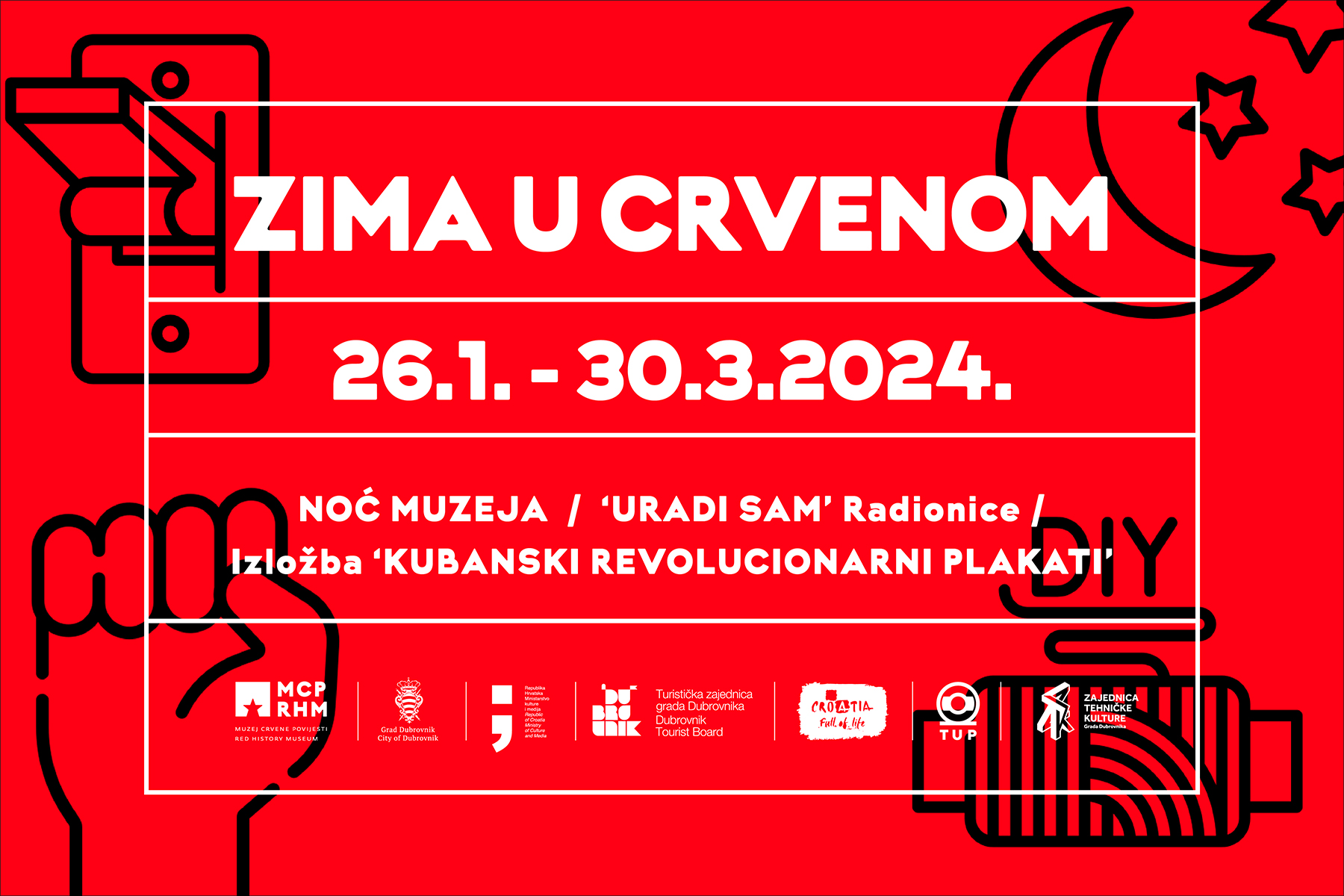 Museum manifestation WINTER IN RED January 26 - March 30, 2024. image 1